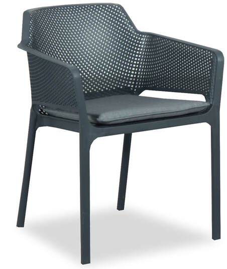 Bailey Moulded Resin Outdoor Dining Chair