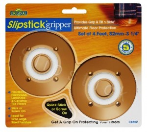 Slipstick Grippers no slide furniture feet