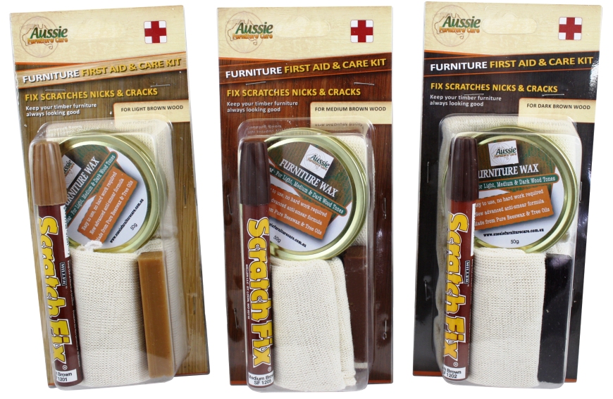 Furniture first aid and care kit