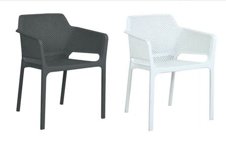 Bailey Moulded Resin Outdoor Dining Chair