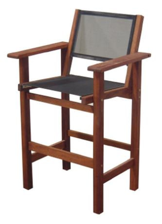 Kwila Bar Chair Sling Style